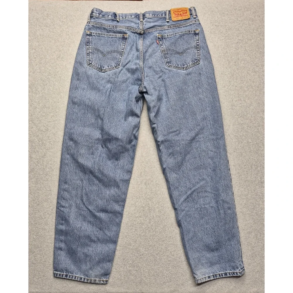 Levi's 560 Jeans Mens 38x34 Comfort Fit Tapered Medium Wash Blue Denim